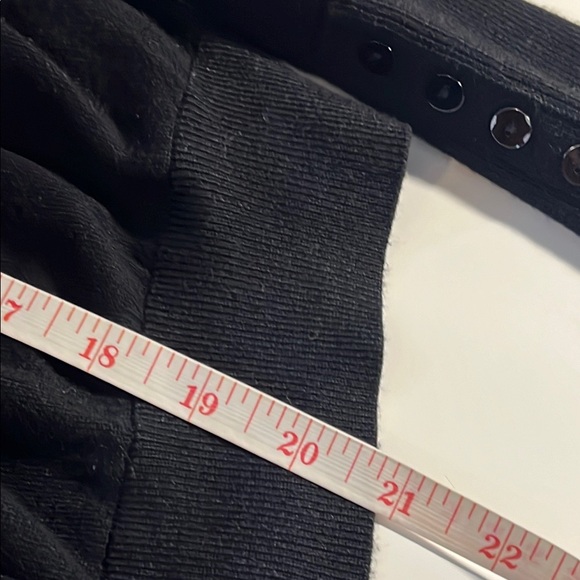 Charming Flamingo Embroidered Black Cardigan Retro Style Sz XL - Picture 9 of 9